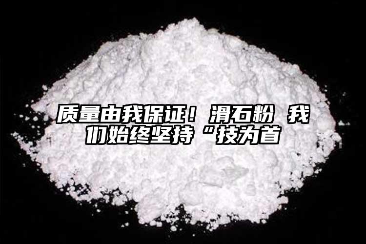 質(zhì)量由我保證！滑石粉 我們始終堅持“技為首