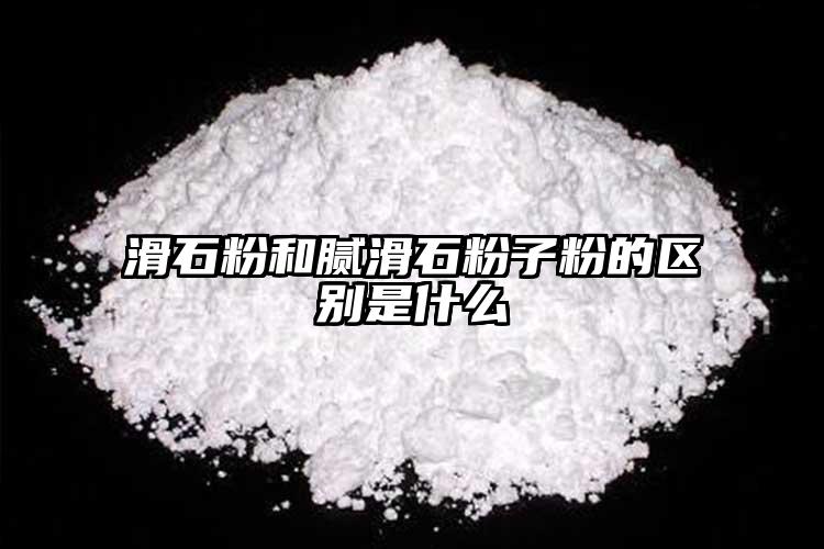 滑石粉和膩滑石粉子粉的區(qū)別是什么